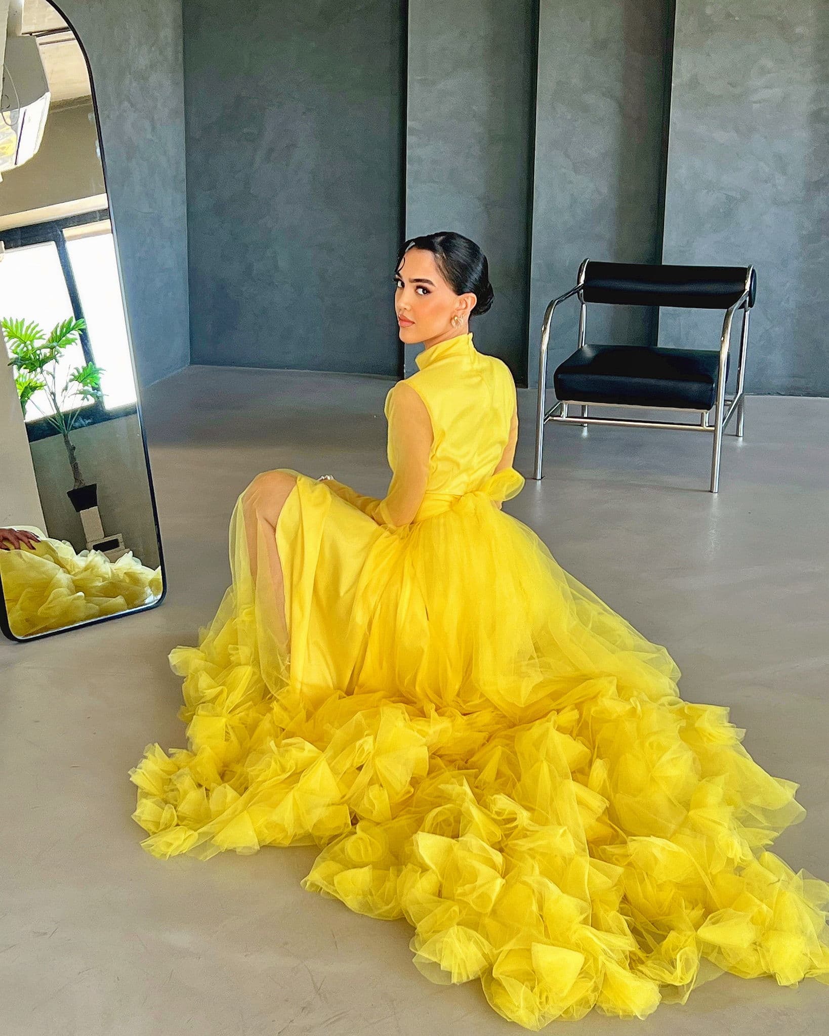 yellow dress 2