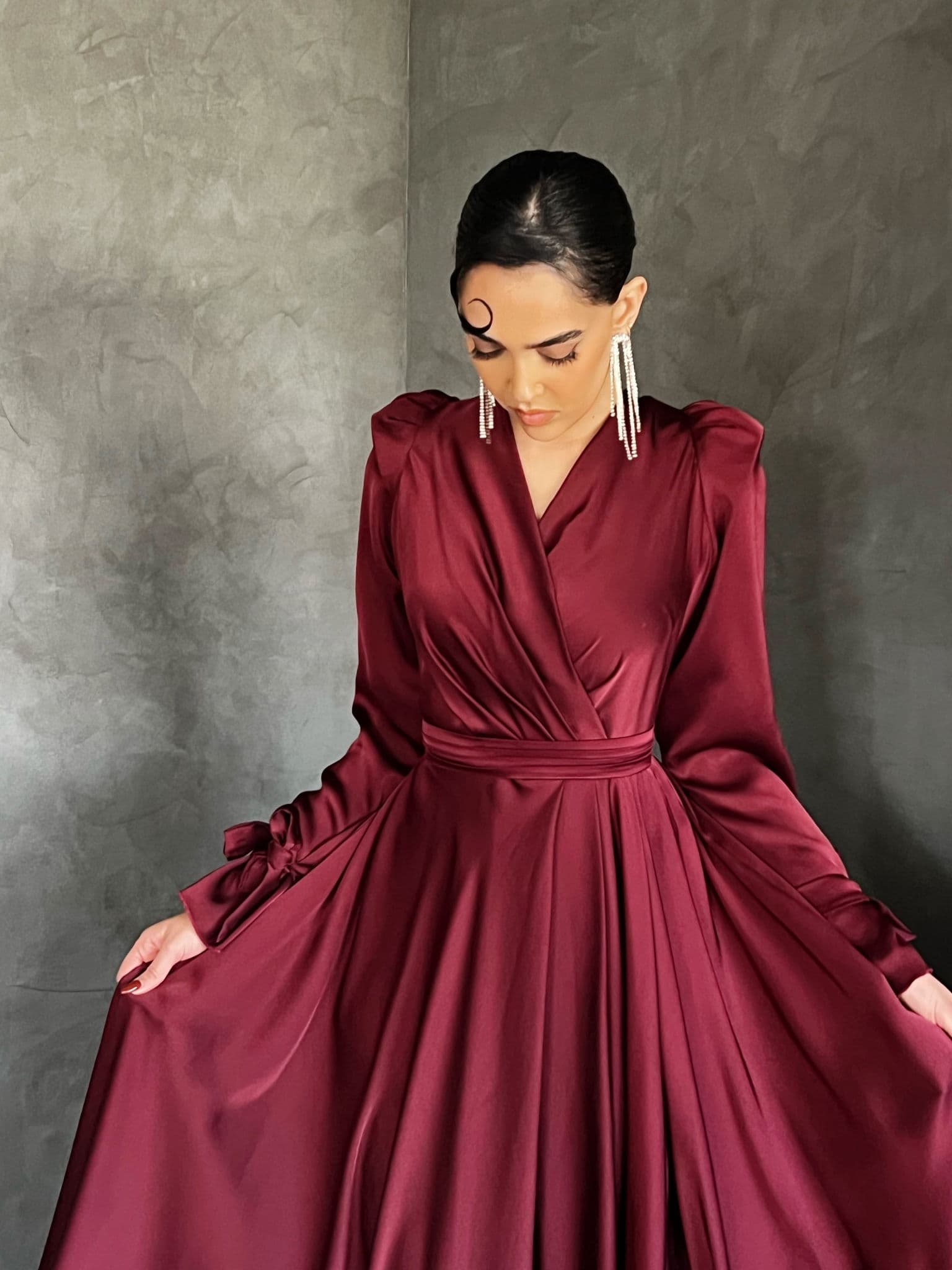 wine dress 3