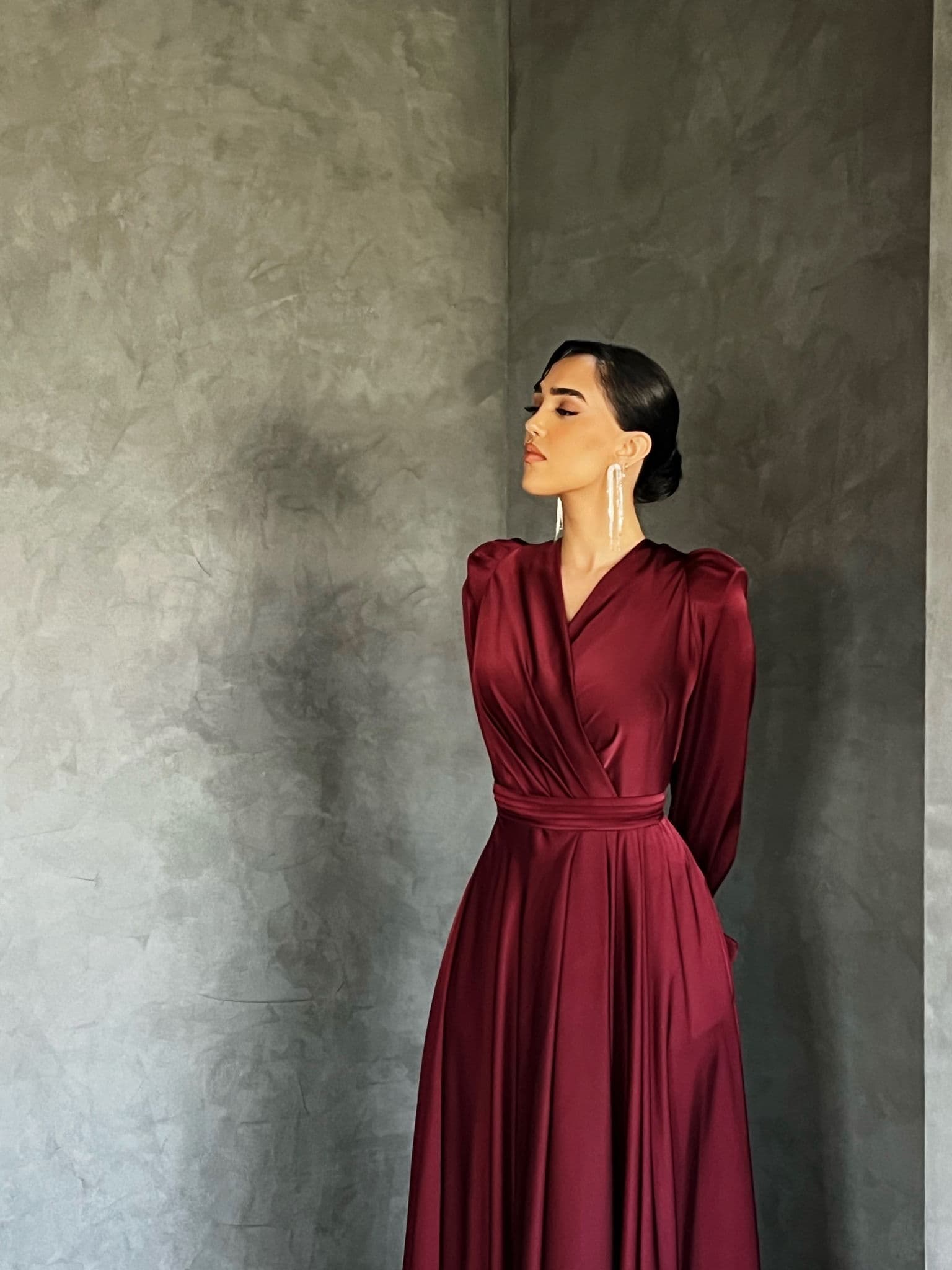 wine dress 2