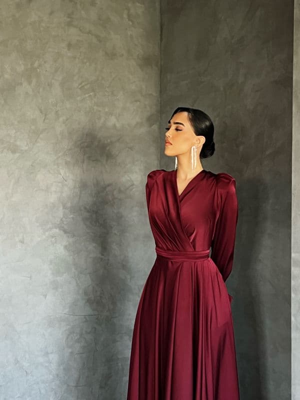 wine dress - תמונה 2