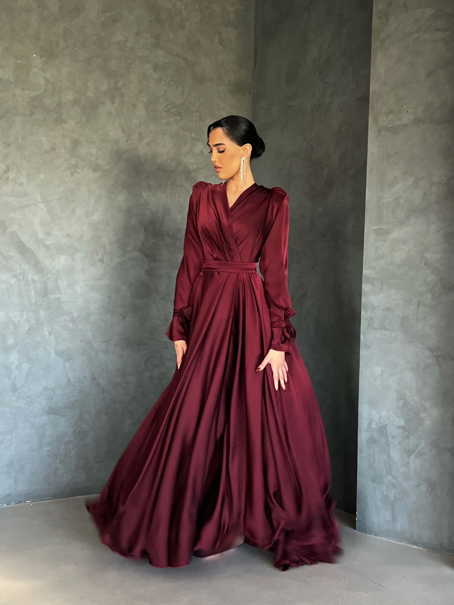 wine dress 4