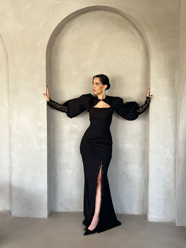 puffy dress - תמונה 3