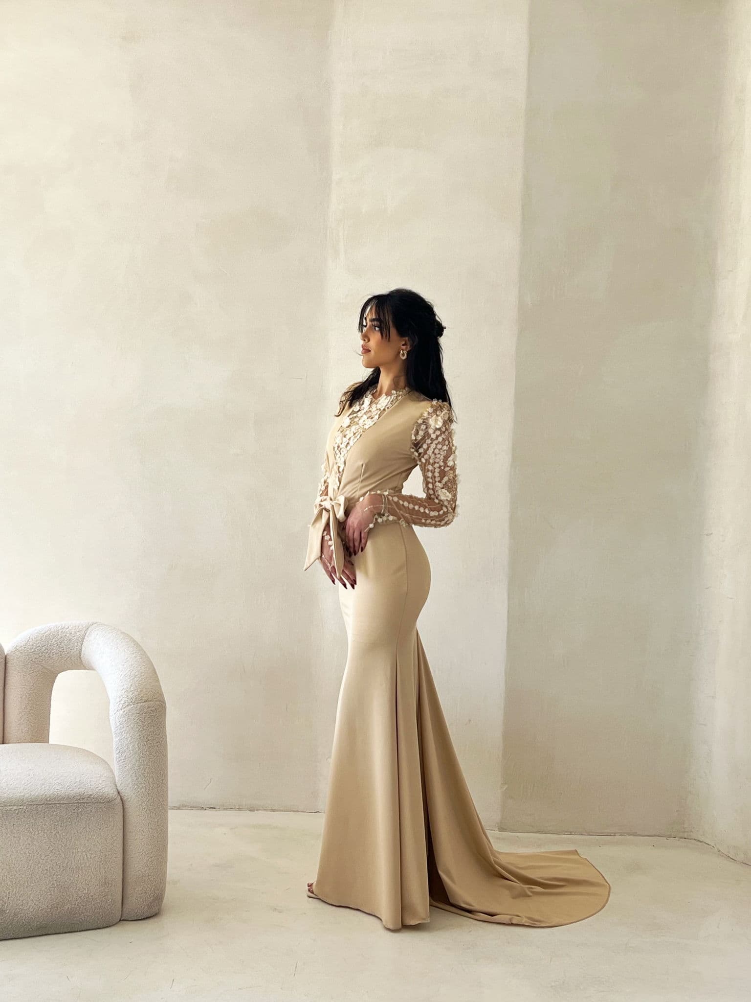 champagne dress 2