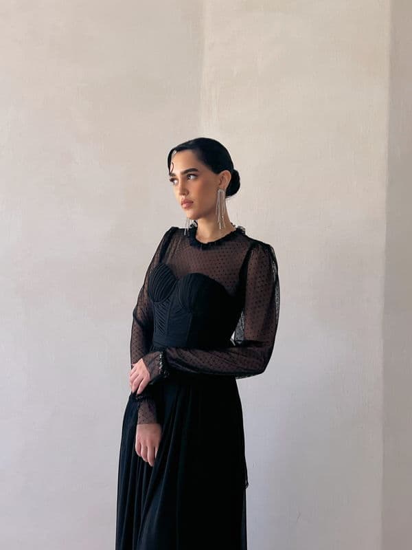 black corset - תמונה 2